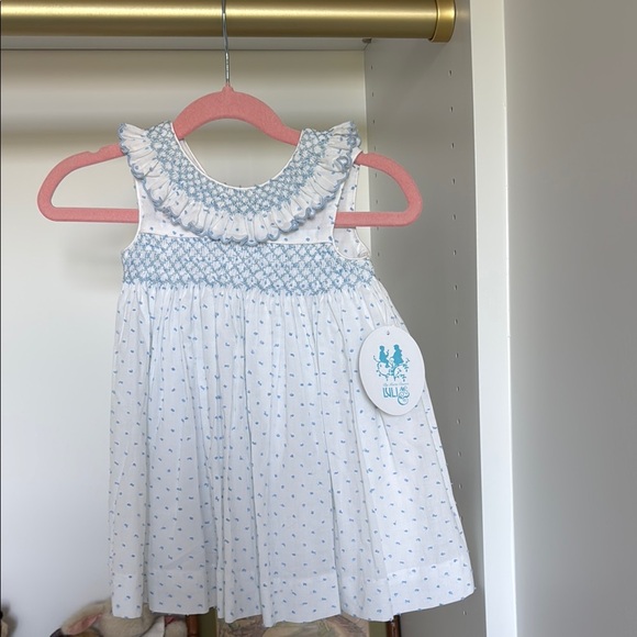 Luli & Me Other - Luli and Me NWT Blue and White Dress